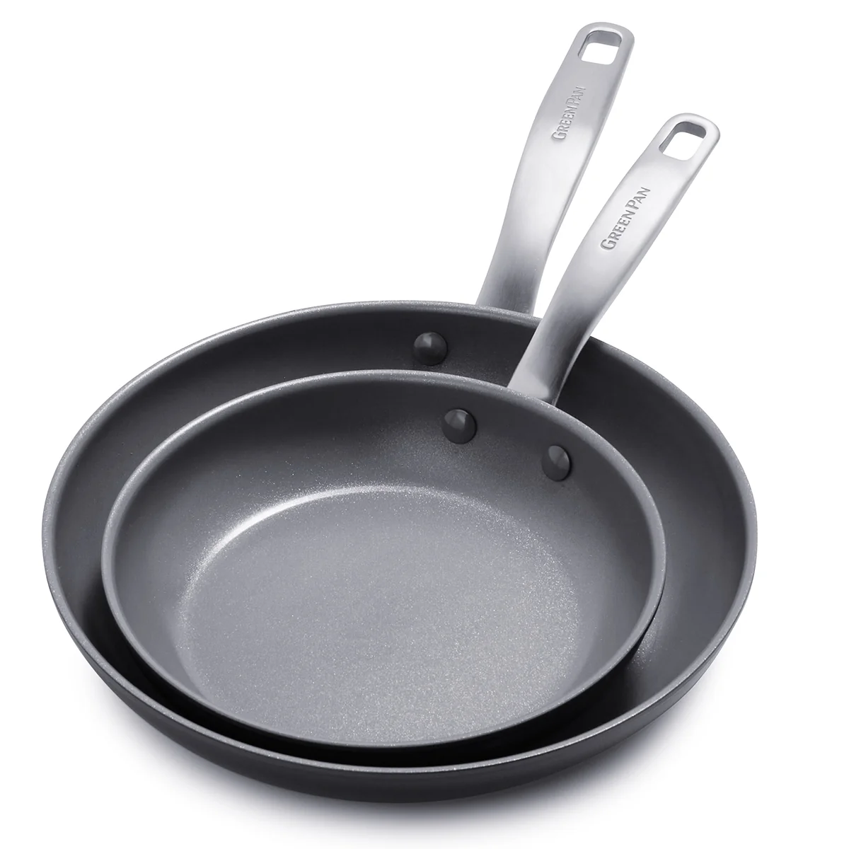 Chatham Ceramic Nonstick 8 and 10 Frypan Set