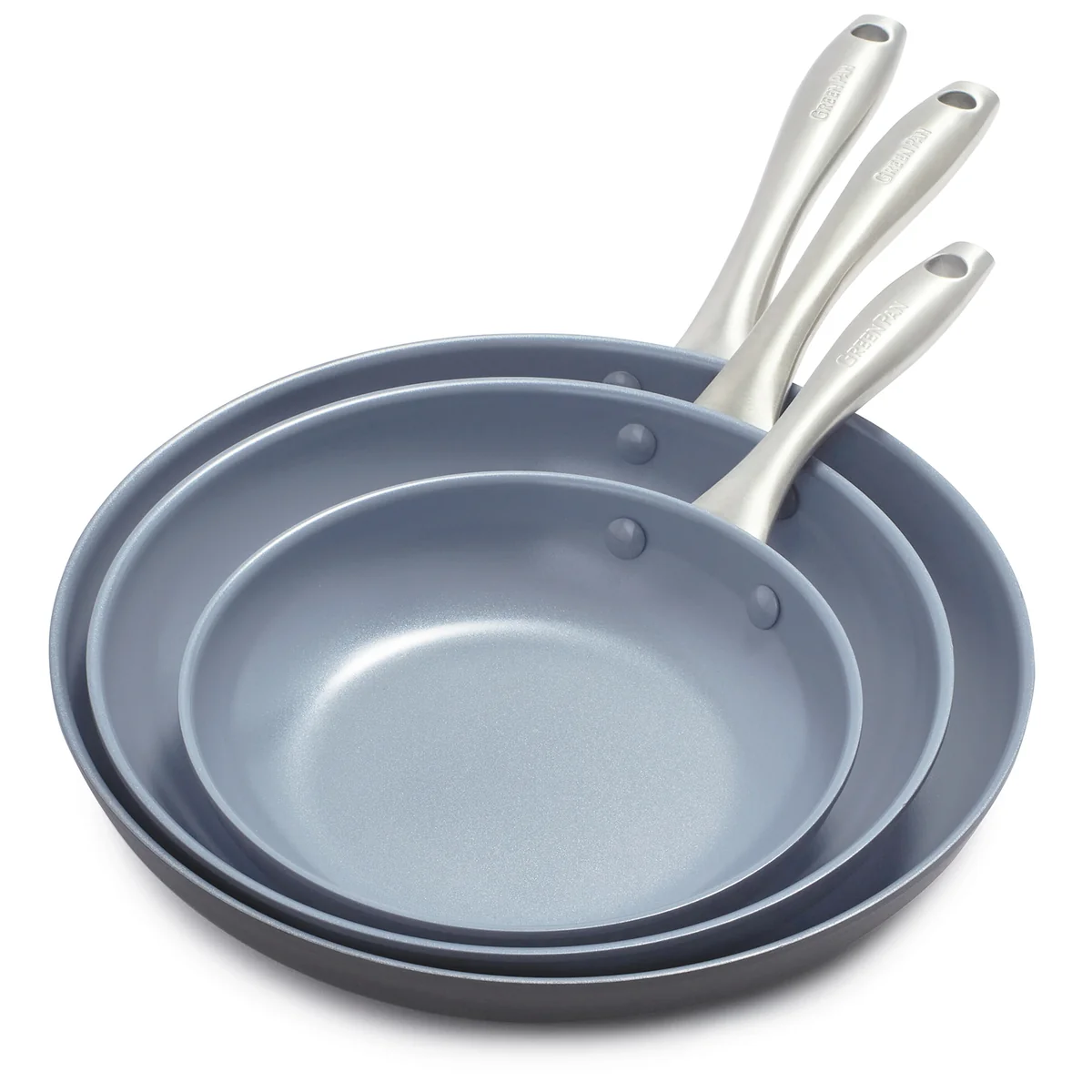 Lima Ceramic Nonstick 8. 10 and 12 Frypan Set
