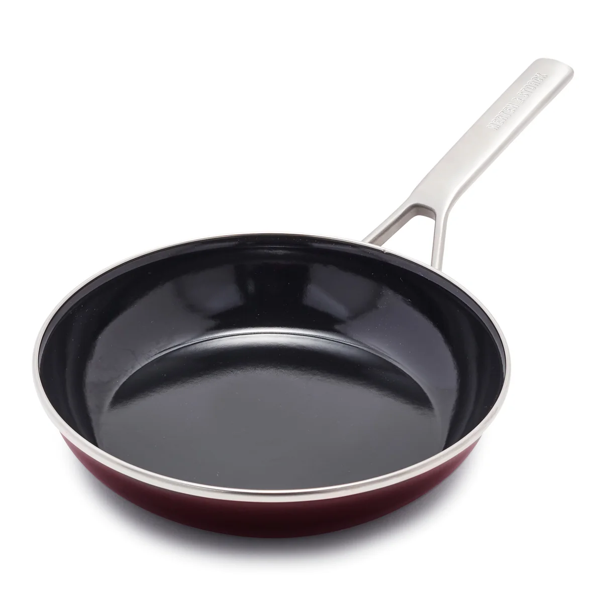 Merten & Storck Steel Core Enameled 9.5 Frypan | Chocolate Truffle