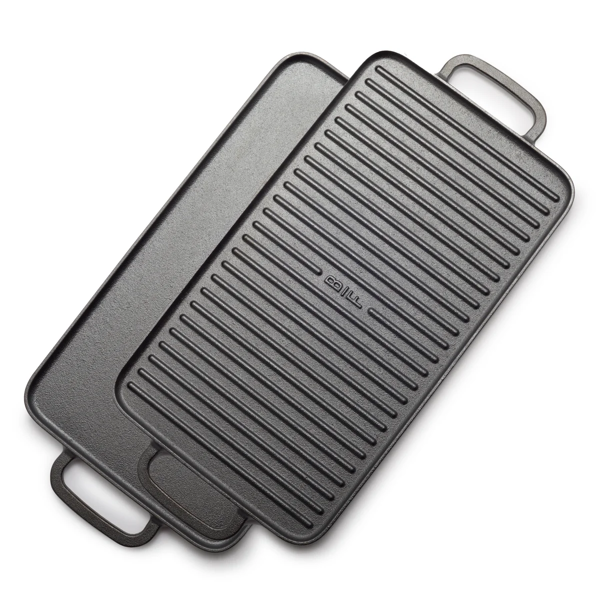 Bobby Flay by GreenPan 9.5 x 16.5 Reversible Cast Iron Grill Griddle