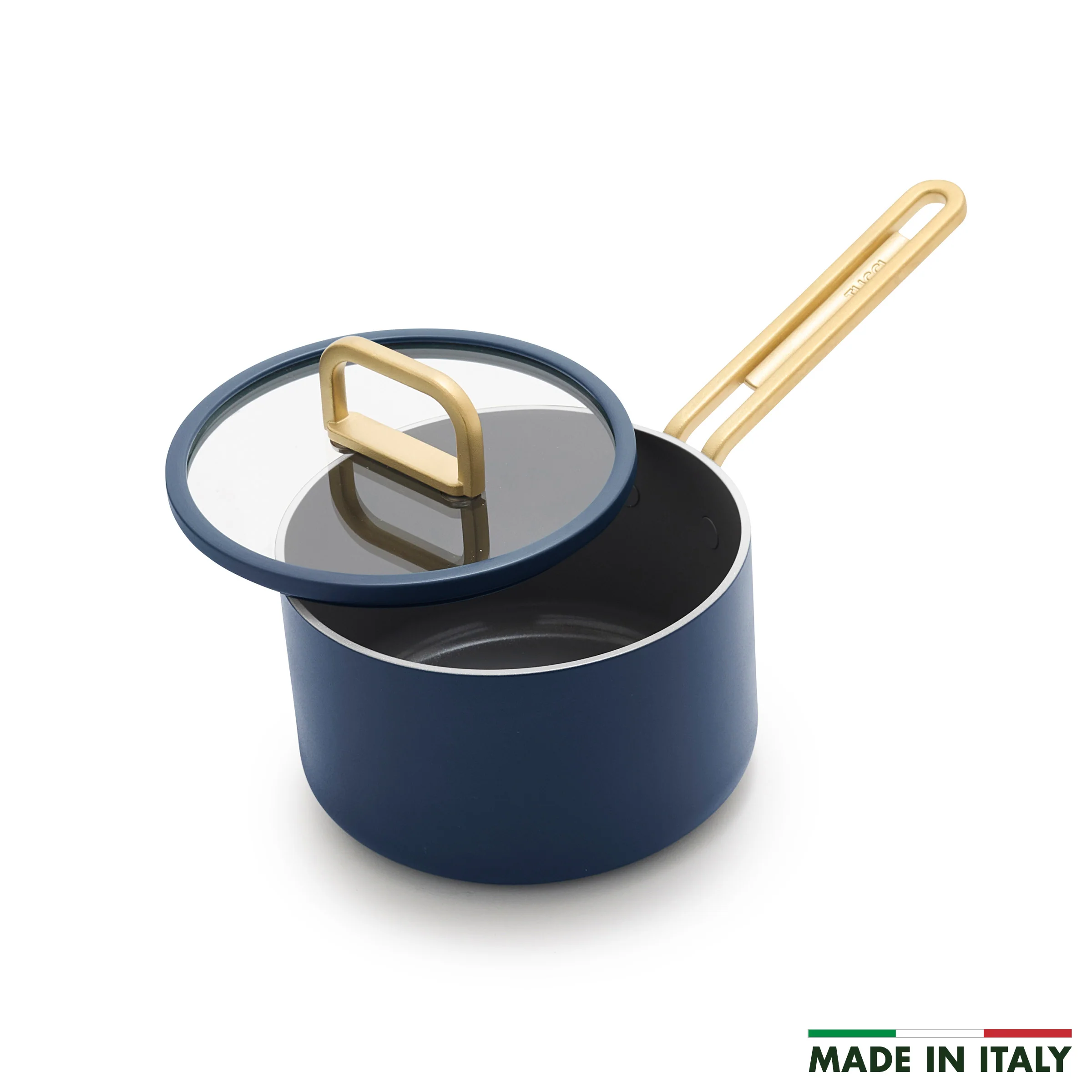 Stanley Tucci™ Ceramic Nonstick 2-Quart Saucepan with Lid | Marino Blue