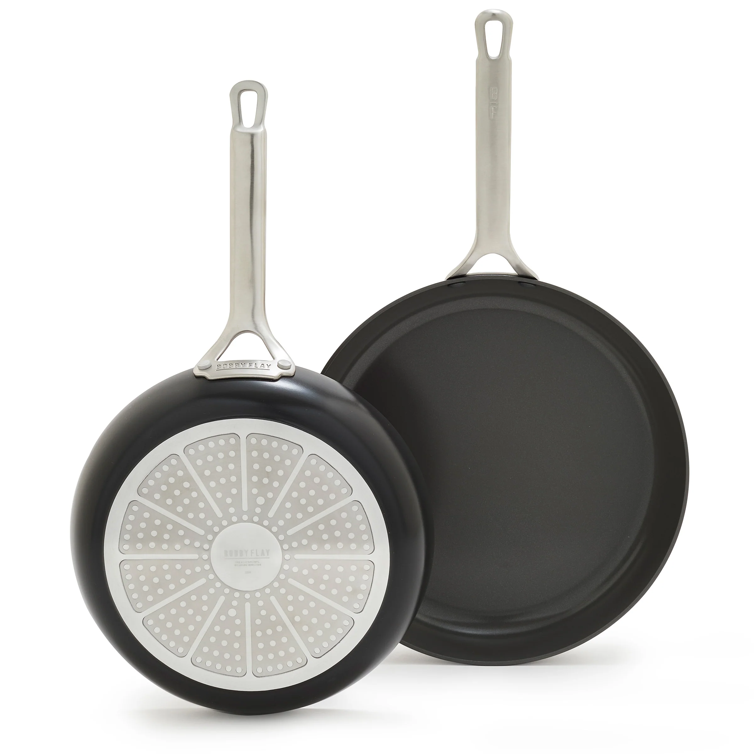 Bobby Flay by GreenPan Chef Series Hard Anodized 10 and 12 Frypan Set