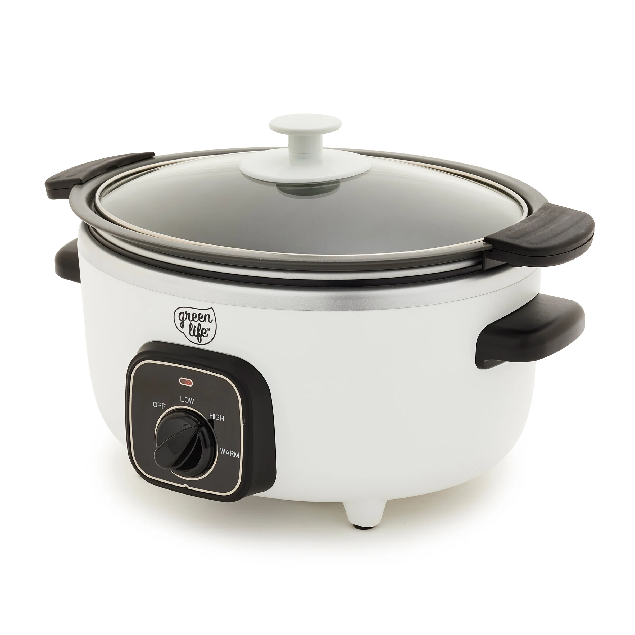 GreenLife Healthy 3.5-Quart Slow Cooker | White