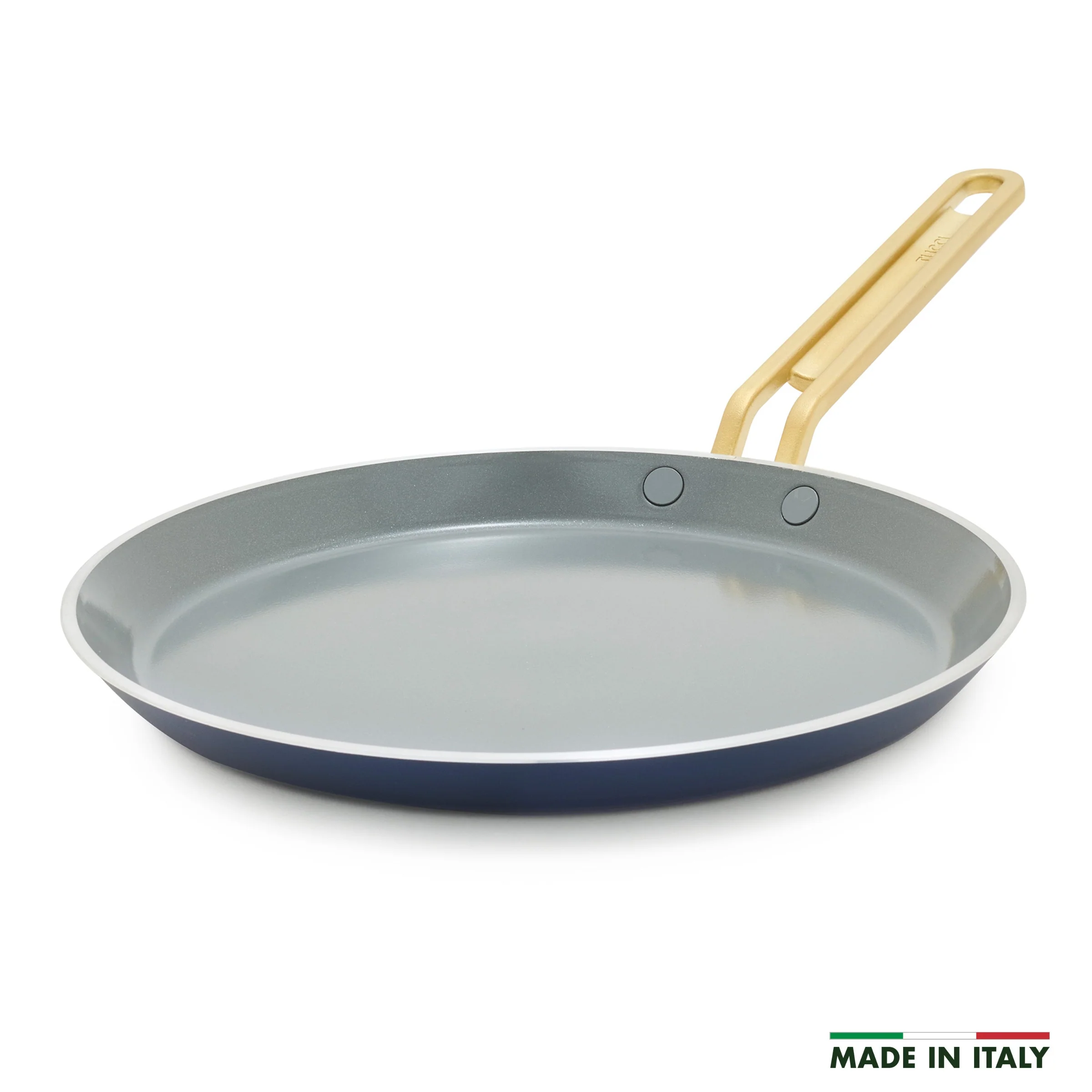 Stanley Tucci™ Ceramic Nonstick 10 Crepe and Omelette Pan | Marino Blue