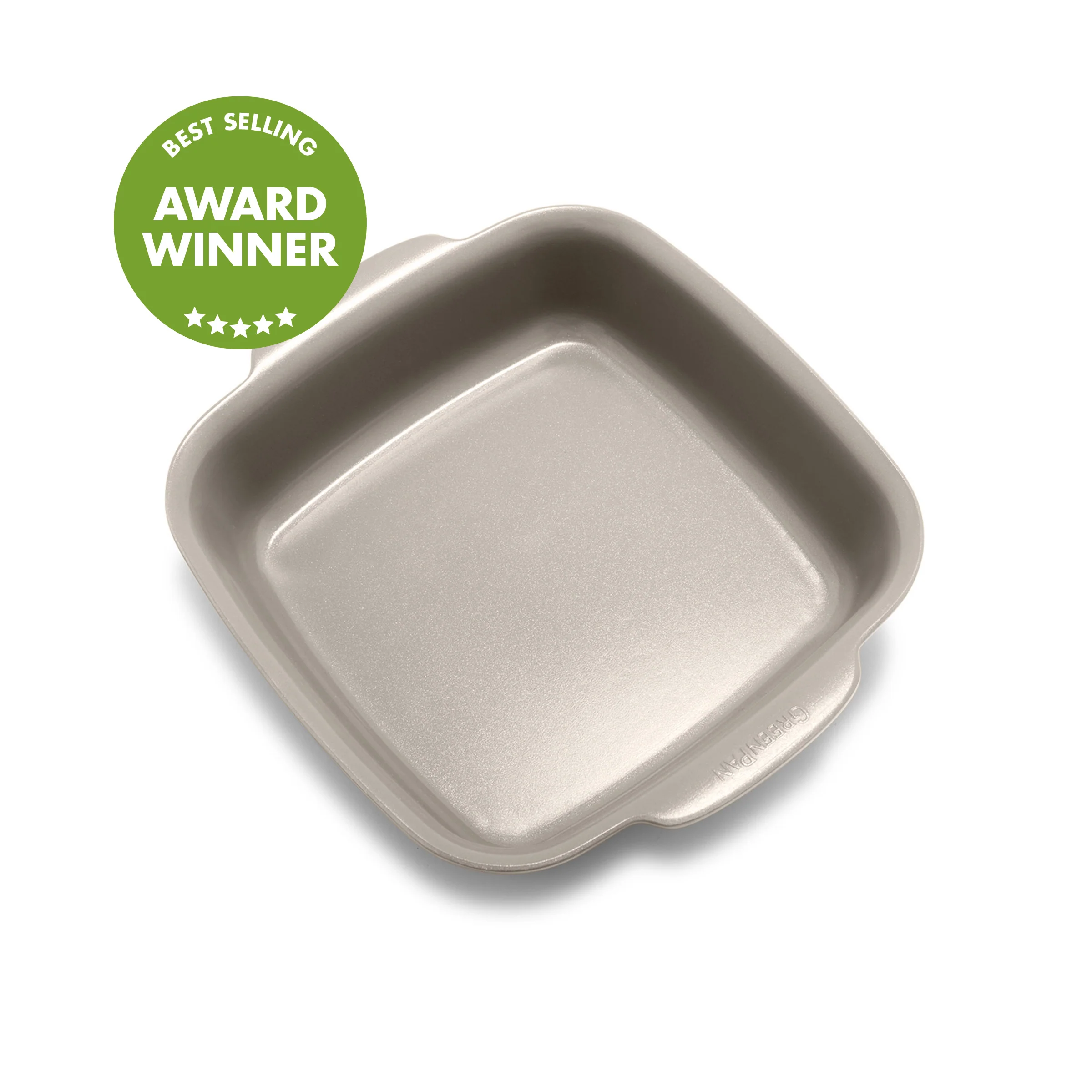 Premiere Ovenware Ceramic Nonstick 8 x 8 Square Baker | Taupe