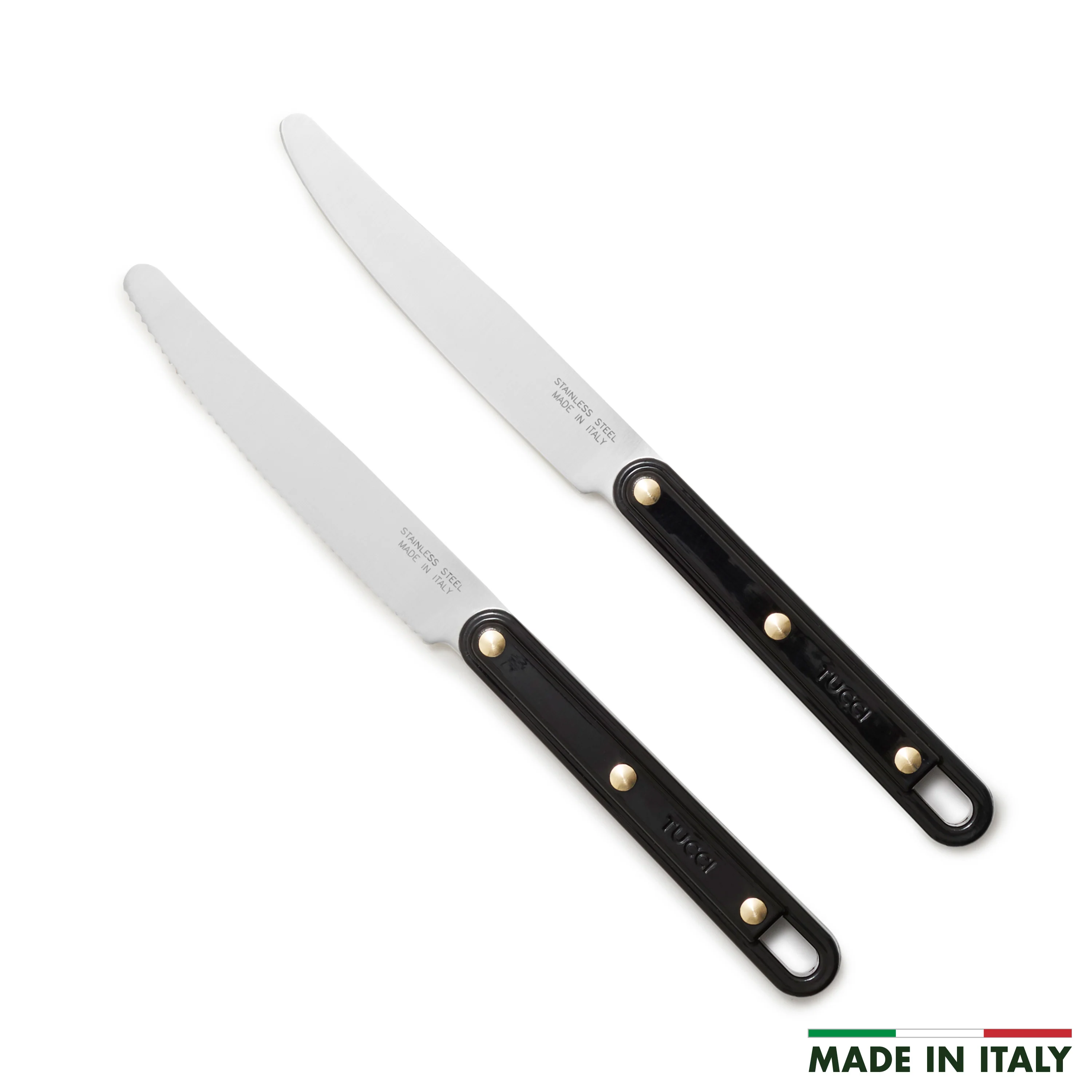 Stanley Tucci™ 2-Piece Prep Knife Set | Milano Black