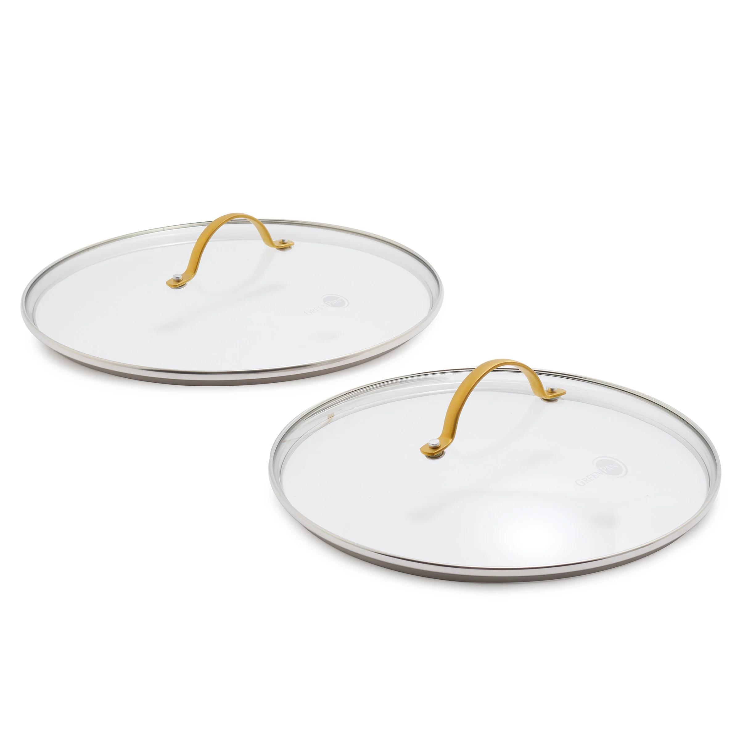 GreenPan Reserve Glass Lid Set - 10 & 12